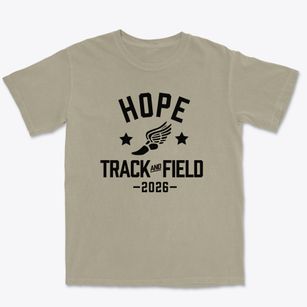 Hope School Track and Field Premium Heavyweight T-shirt