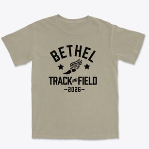 Bethel Lutheran School Track and Field Premium Heavyweight T-shirt