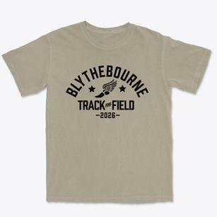 Blythebourne Track and Field Premium Heavyweight T-shirt
