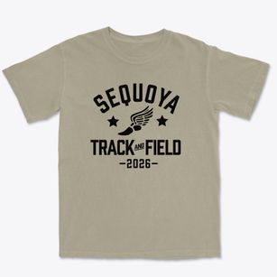 Sequoya Middle School Track and Field Premium Heavyweight T-shirt
