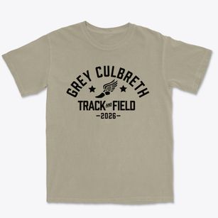 Grey Culbreth Middle School Track and Field Premium Heavyweight T-shirt