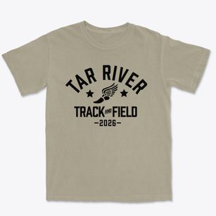 Tar River Learning Center Track and Field Premium Heavyweight T-shirt