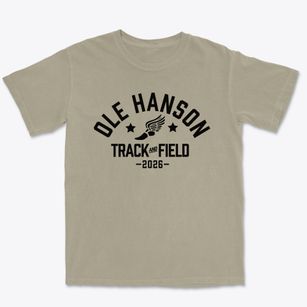 Ole Hanson Elementary School Track and Field Premium Heavyweight T-shirt