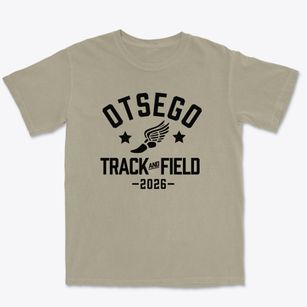 Otsego High School Track and Field Premium Heavyweight T-shirt