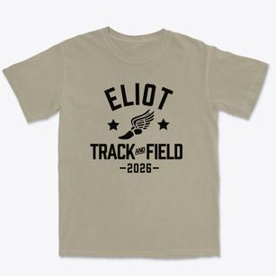 Eliot Elementary School Track and Field Premium Heavyweight T-shirt