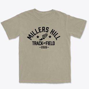 Millers Hill Middle School Track and Field Premium Heavyweight T-shirt