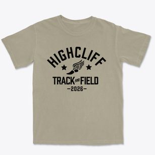 Highcliff Elementary School Track and Field Premium Heavyweight T-shirt