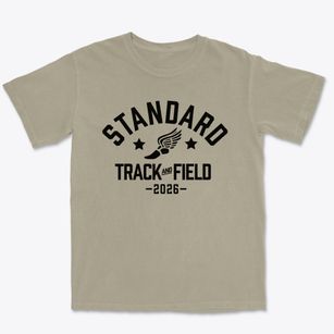 Standard Middle School Track and Field Premium Heavyweight T-shirt