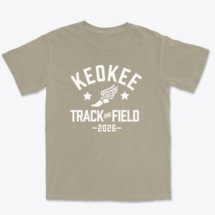 Keokee Elementary School Track and Field Premium Heavyweight T-shirt