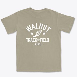 Walnut Elementary School Track and Field Premium Heavyweight T-shirt