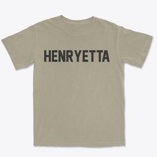 Henryetta Oklahoma Classic Block Premium Heavyweight T-shirt