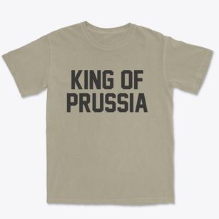 King Of Prussia Pennsylvania Classic Block Premium Heavyweight T-shirt