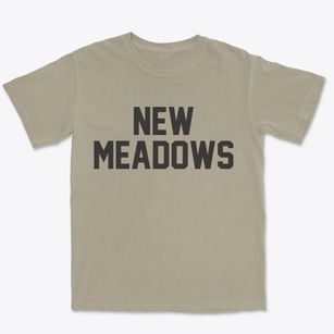 New Meadows Idaho Classic Block Premium Heavyweight T-shirt