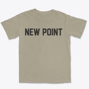 New Point Indiana Classic Block Premium Heavyweight T-shirt