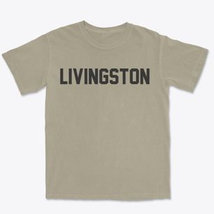 Livingston California Classic Block Premium Heavyweight T-shirt