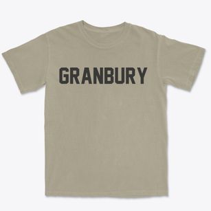 Granbury Texas Classic Block Premium Heavyweight T-shirt