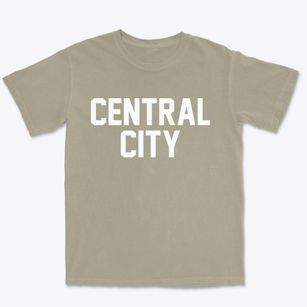 Central City Kentucky Classic Block Premium Heavyweight T-shirt
