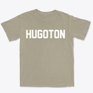 Hugoton Kansas Classic Block Premium Heavyweight T-shirt