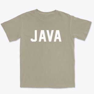 Java New York Classic Block Premium Heavyweight T-shirt