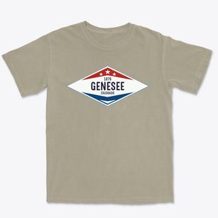 Genesee Colorado Diamond Star Premium Heavyweight T-shirt