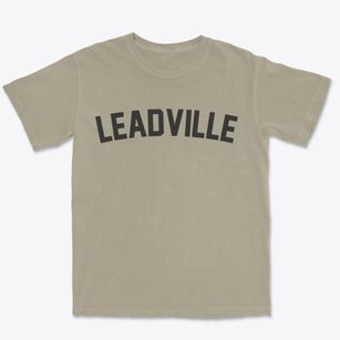 Leadville Colorado Classic Curve Premium Heavyweight T-shirt