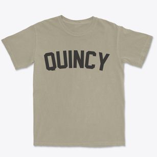 Quincy Wisconsin Classic Curve Premium Heavyweight T-shirt
