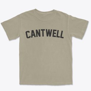 Cantwell Alaska Classic Curve Premium Heavyweight T-shirt