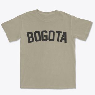 Bogota New Jersey Classic Curve Premium Heavyweight T-shirt