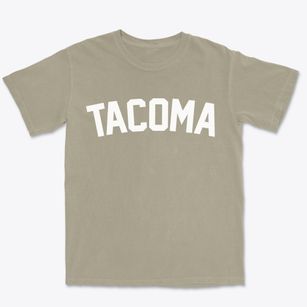 Tacoma Washington Classic Curve Premium Heavyweight T-shirt