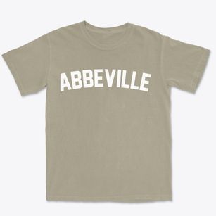 Abbeville Mississippi Classic Curve Premium Heavyweight T-shirt