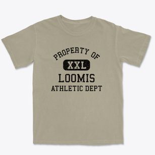 Loomis California Athletic Dept Premium Heavyweight T-shirt