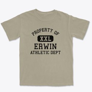 Erwin North Carolina Athletic Dept Premium Heavyweight T-shirt