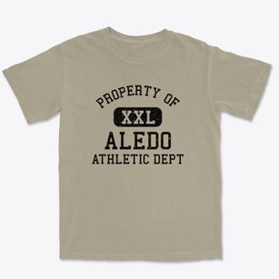 Aledo Illinois Athletic Dept Premium Heavyweight T-shirt