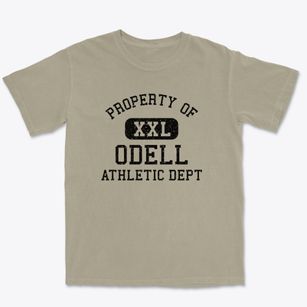 Odell Oregon Athletic Dept Premium Heavyweight T-shirt