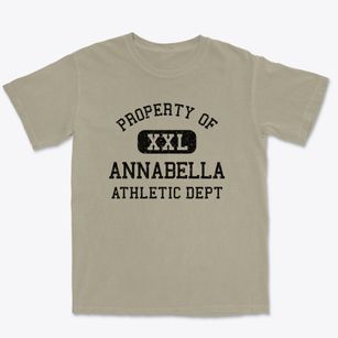 Annabella Utah Athletic Dept Premium Heavyweight T-shirt