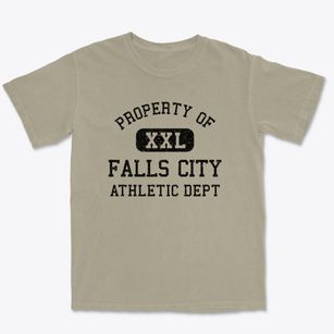 Falls City Texas Athletic Dept Premium Heavyweight T-shirt