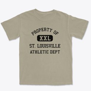 St. Louisville Ohio Athletic Dept Premium Heavyweight T-shirt