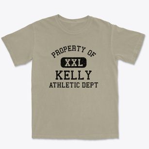 Kelly North Carolina Athletic Dept Premium Heavyweight T-shirt
