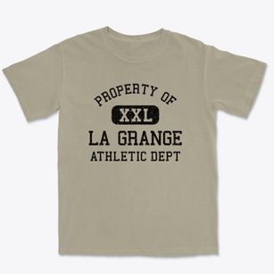 La Grange Illinois Athletic Dept Premium Heavyweight T-shirt