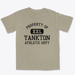 Yankton South Dakota Athletic Dept Premium Heavyweight T-shirt