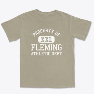 Fleming New York Athletic Dept Premium Heavyweight T-shirt