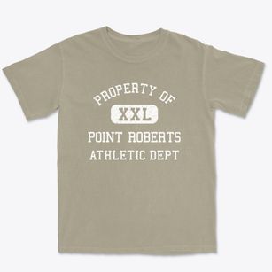 Point Roberts Washington Athletic Dept Premium Heavyweight T-shirt