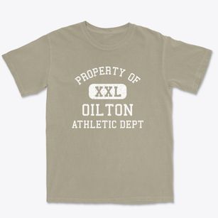 Oilton Oklahoma Athletic Dept Premium Heavyweight T-shirt