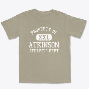 Atkinson Illinois Athletic Dept Premium Heavyweight T-shirt