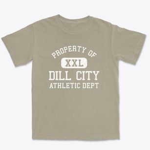 Dill City Oklahoma Athletic Dept Premium Heavyweight T-shirt