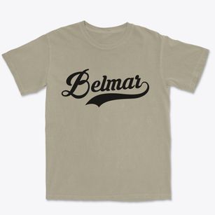 Belmar New Jersey Vintage Team Premium Heavyweight T-shirt