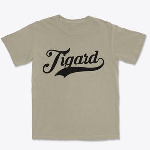 Tigard Oregon Vintage Team Premium Heavyweight T-shirt