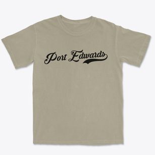 Port Edwards Wisconsin Vintage Team Premium Heavyweight T-shirt