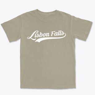 Lisbon Falls Maine Vintage Team Premium Heavyweight T-shirt