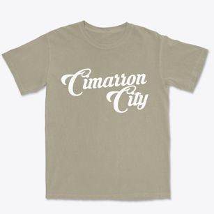 Cimarron City Oklahoma Vintage Team Premium Heavyweight T-shirt